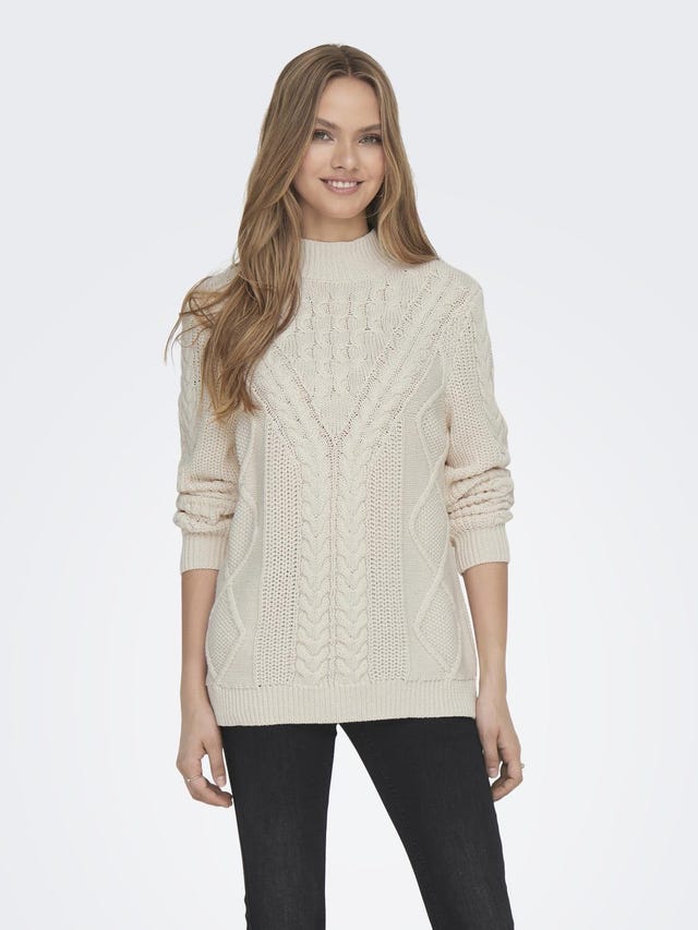 ONLY High neck Pullover - 15295457