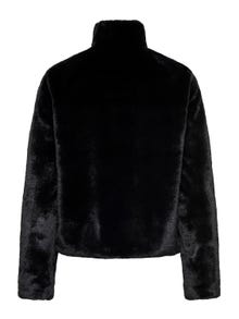 ONLY High neck Curve Jacket -Black - 15295523