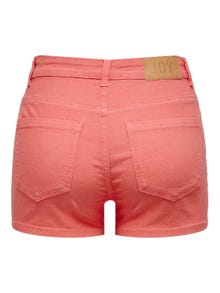 ONLY Highwaisted Shorts -Georgia Peach - 15295526