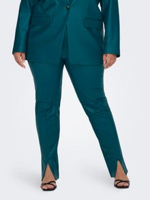 ONLY Slim Fit Mittlere Taille Curve Leggings -Dark Sea - 15295530