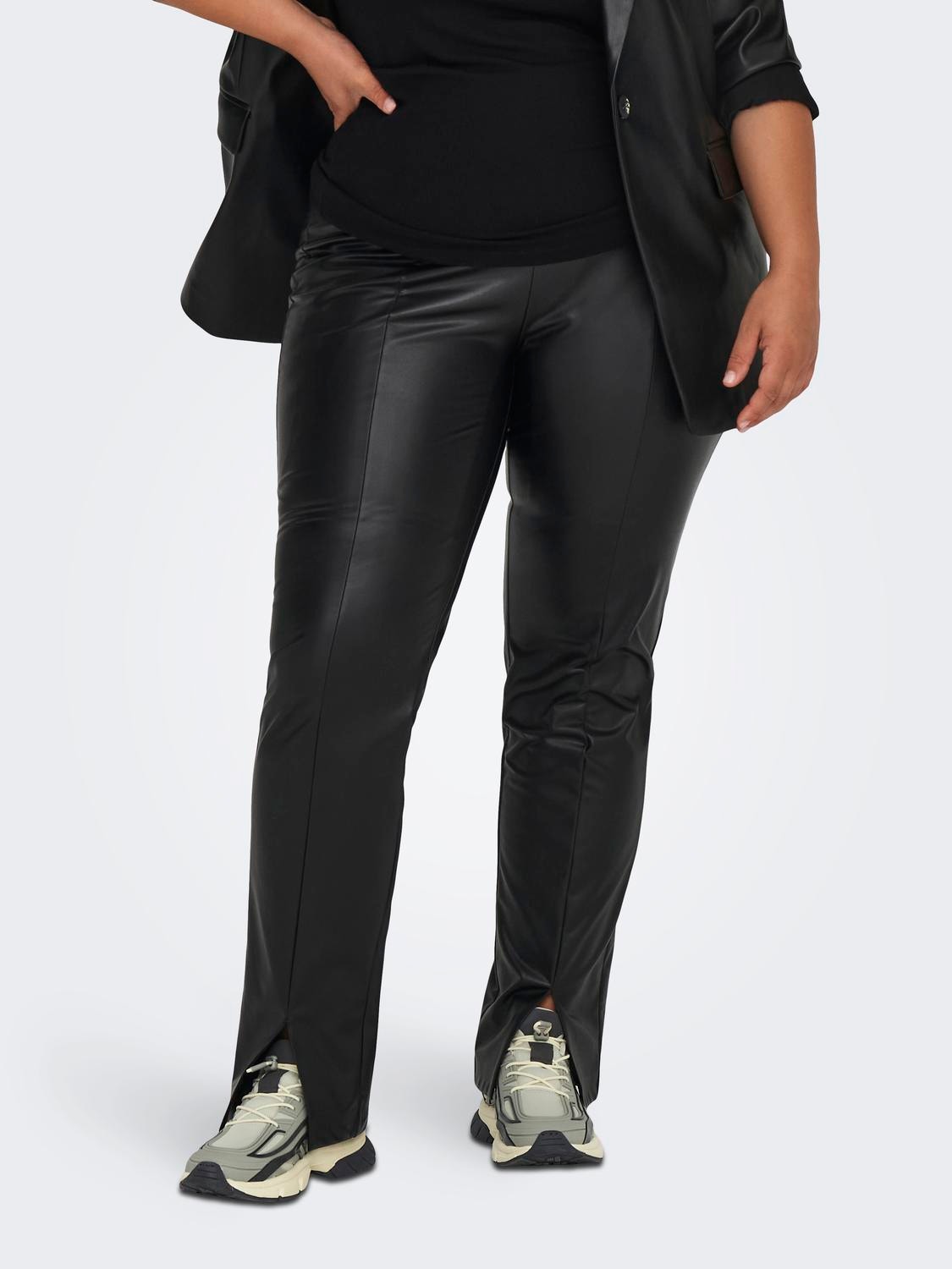 curvy coated leggings with 30% discount!
