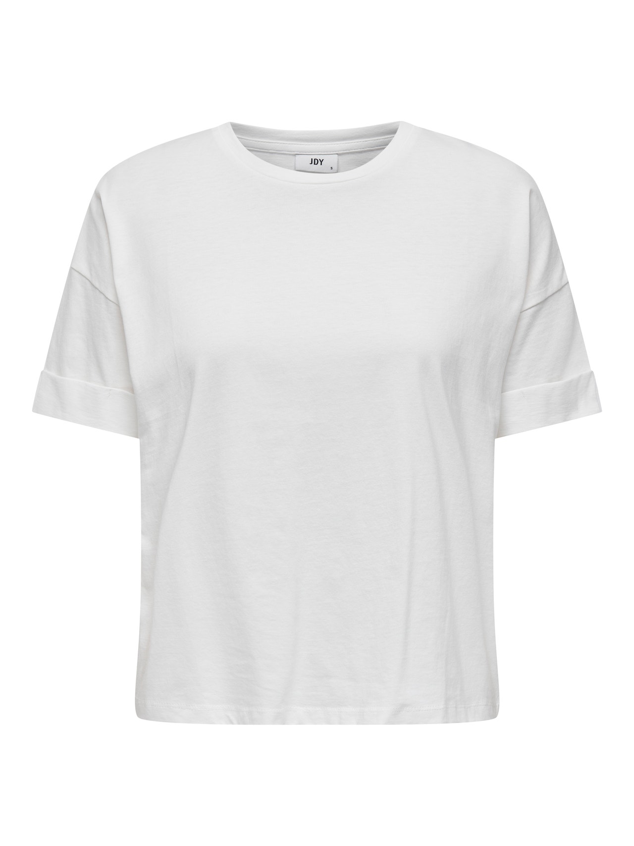 ONLY Regular Fit O-hals T-skjorte -Cloud Dancer - 15295543