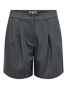 ONLY Regular Fit Høy midje Shorts -Magnet - 15295558