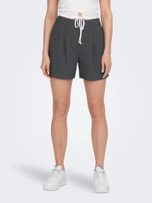 ONLY High waisted shorts -Magnet - 15295558
