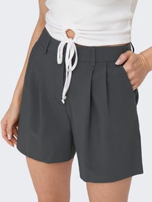 ONLY Shorts Regular Fit Taille haute -Magnet - 15295558