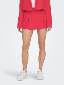 ONLY Mini skort with slit -Teaberry - 15295576