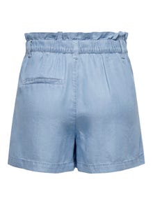 ONLY Shorts Corte loose -Light Blue Denim - 15295614