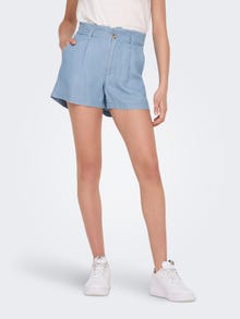 ONLY Shorts Corte loose -Light Blue Denim - 15295614