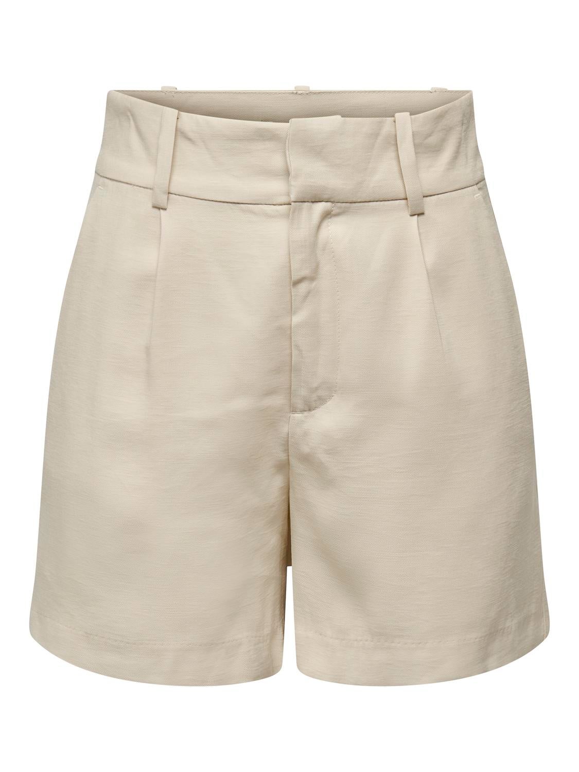 High waist hot sale chino shorts