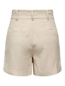 ONLY Shorts Tapered Fit Vita alta -Sandshell - 15295616