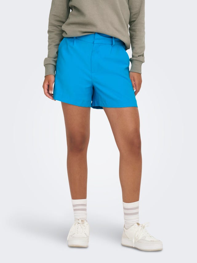 ONLY Loose shorts med høj talje - 15295616