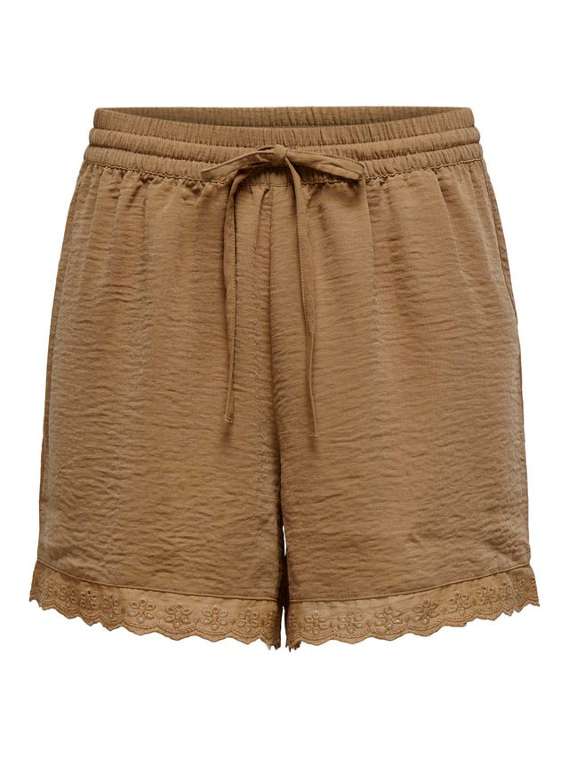ONLY Shorts With Lace Edge - 15295675