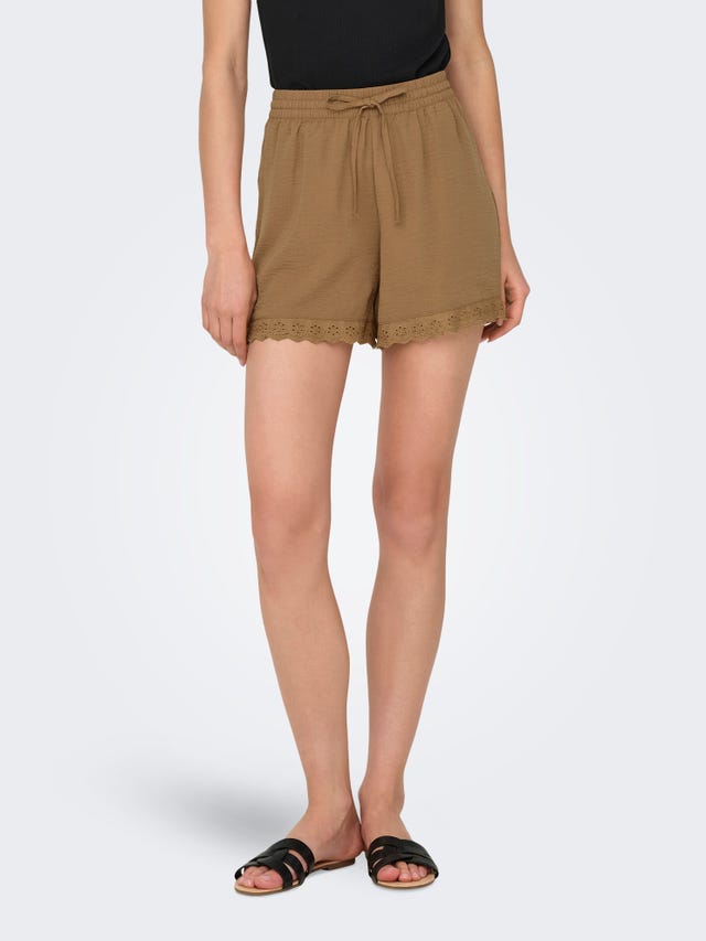 ONLY Normal geschnitten Hohe Taille Shorts - 15295675