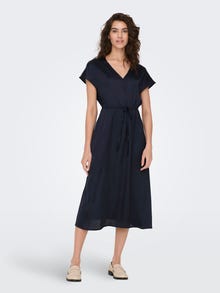 ONLY Midi dress with short sleeves -Sky Captain - 15295679