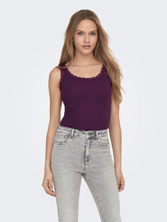 ONLY Tops Regular Fit Col rond - 15295689