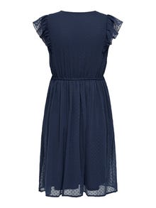 ONLY Mama frill detail dress -Night Sky - 15295698