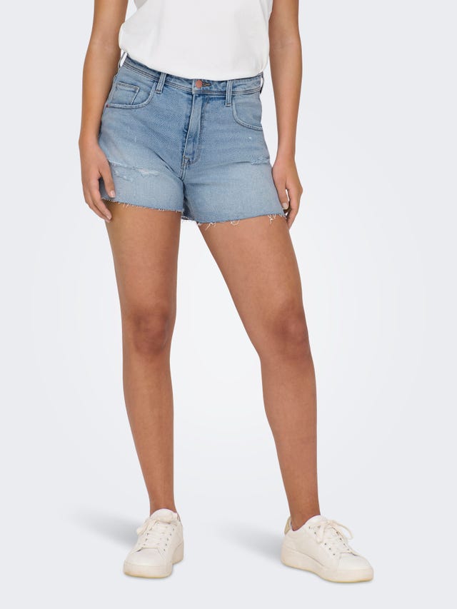 ONLY Shorts Loose Fit Taille haute - 15295759