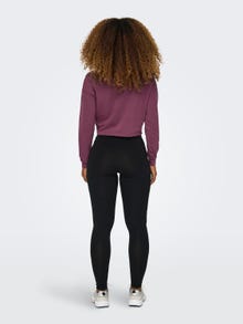ONLY Slim Fit High waist Leggings -Black - 15295799
