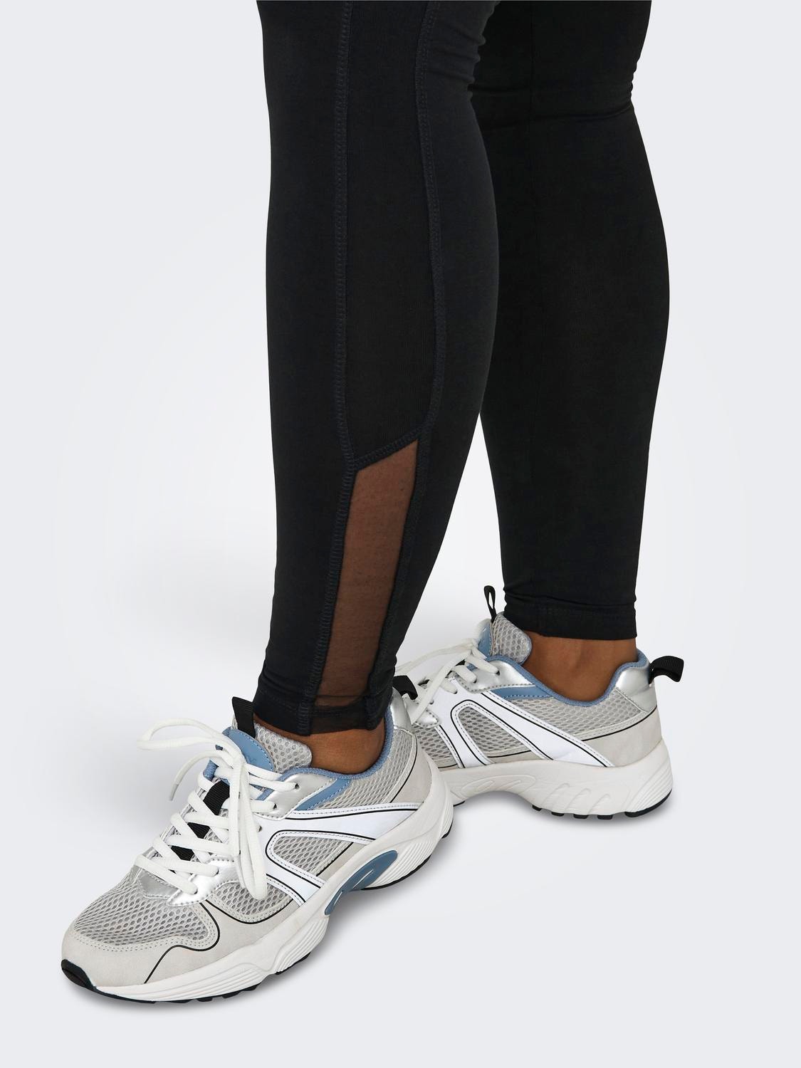 ONLY Training leggings with mesh -Black - 15295799