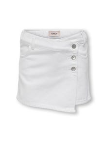 ONLY Lühike seelik -White - 15295800