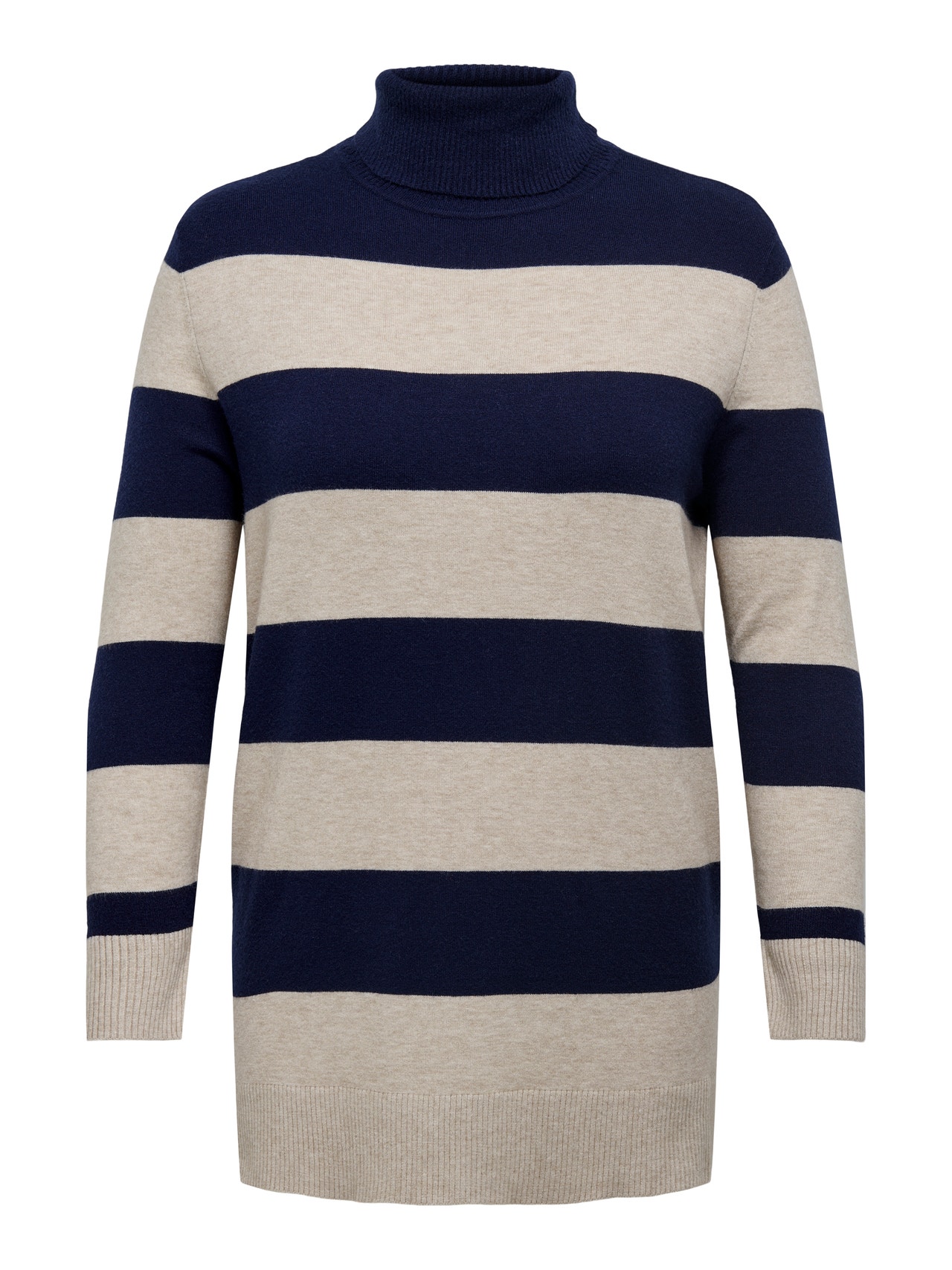 ONLY Polokrage Curve Pullover -Maritime Blue - 15295819
