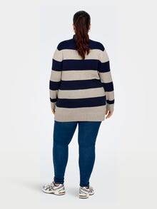 ONLY Rolkraag Curve Pullover -Maritime Blue - 15295819
