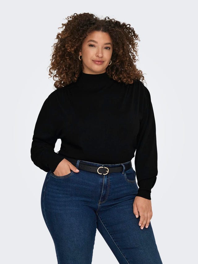 ONLY Curvy top with high neck  - 15295845