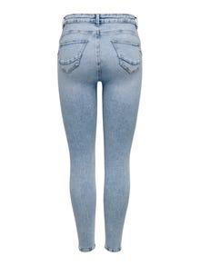 ONLY ONLPower Mid Waist Skinny Jeans -Light Blue Denim - 15295870