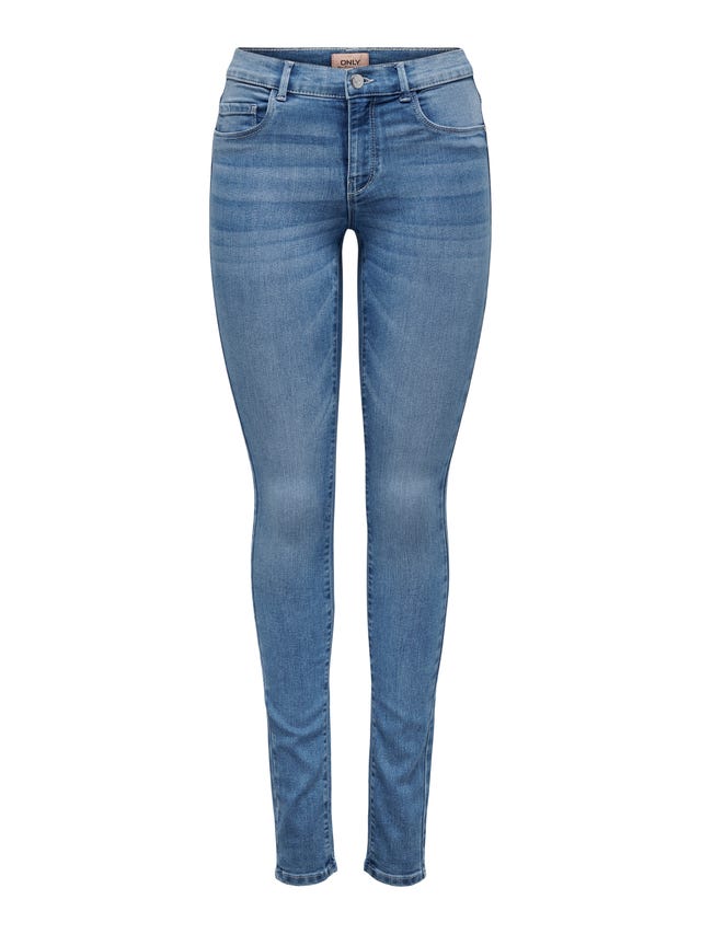 ONLY ONLRAIN LIFE REGular waist SKINNY Jeans - 15295875