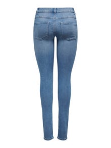 ONLY ONLRAIN LIFE REGular waist SKINNY Jeans -Light Blue Denim - 15295875