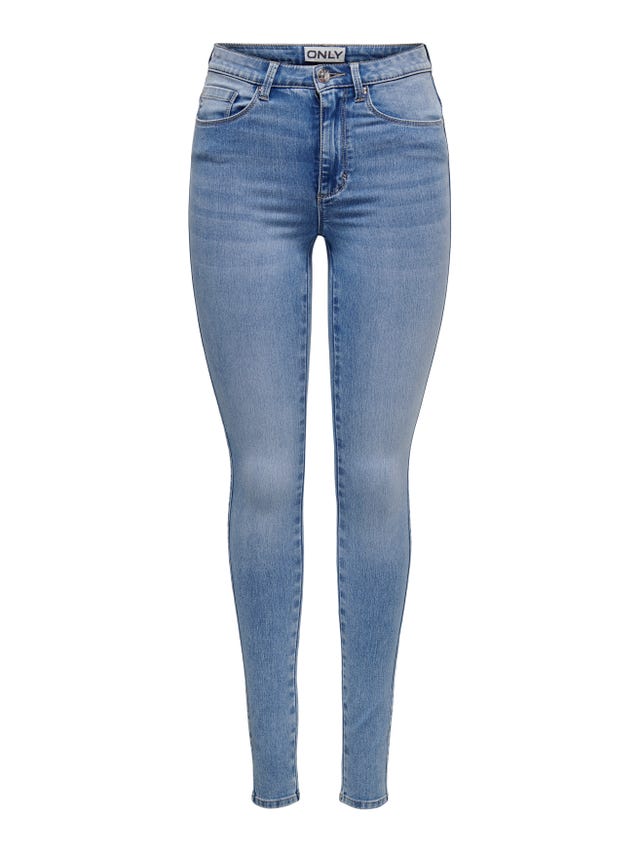 ONLY Jeans Skinny Fit Taille haute Petite - 15295883