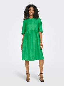 ONLY Midi Dress With String Detail  -Green Bee - 15295907