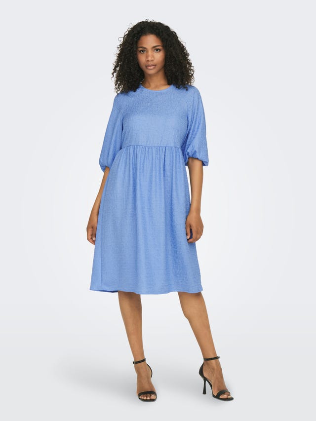 ONLY Midi Dress With String Detail  - 15295907
