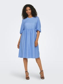ONLY Midi Dress With String Detail  -Provence - 15295907