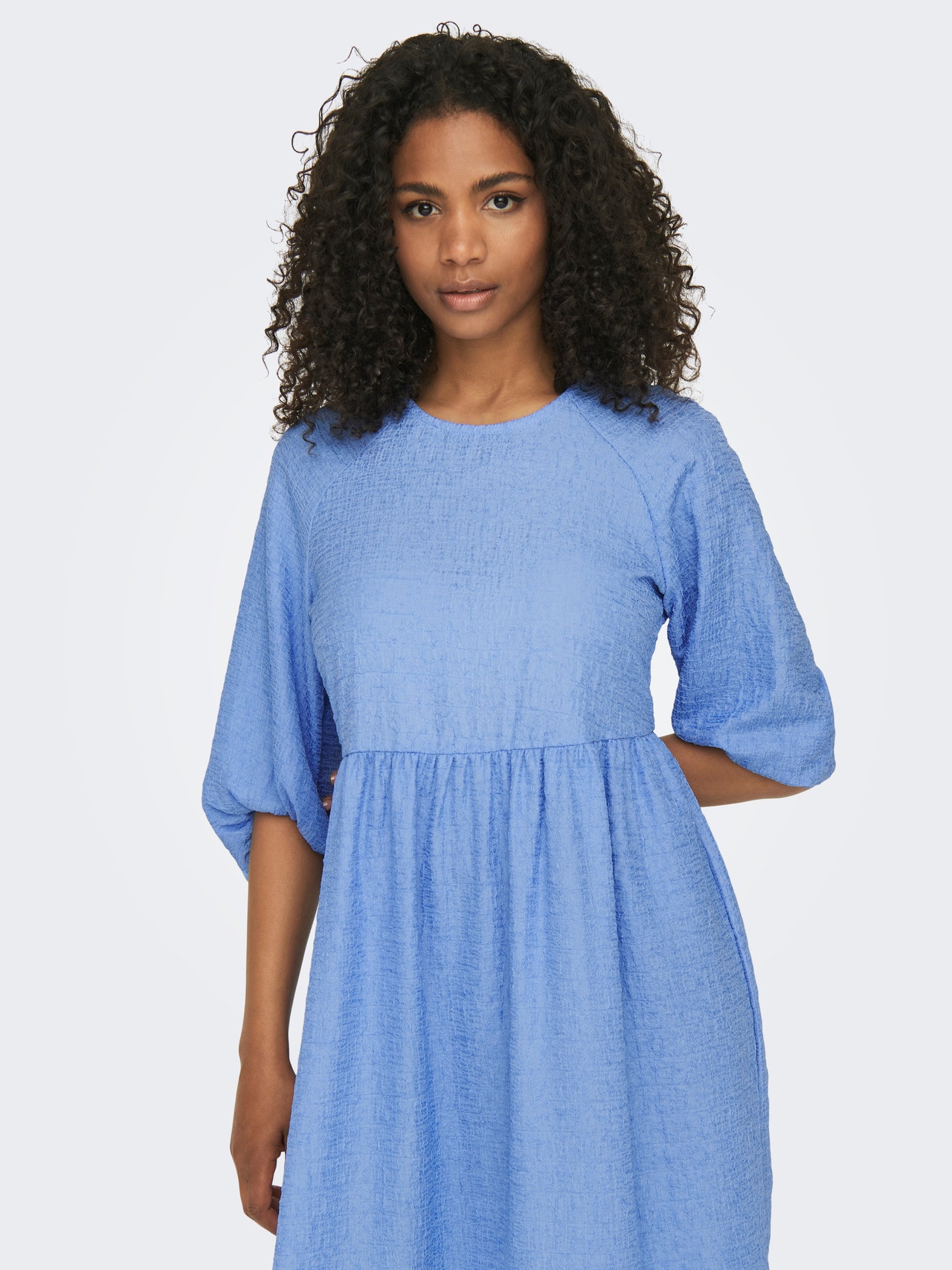 ONLY Box Fit Camisole Balloon sleeves Midi dress -Provence - 15295907