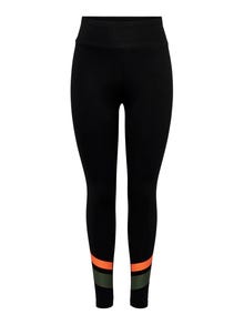 ONLY High waist training leggings -Black - 15295916