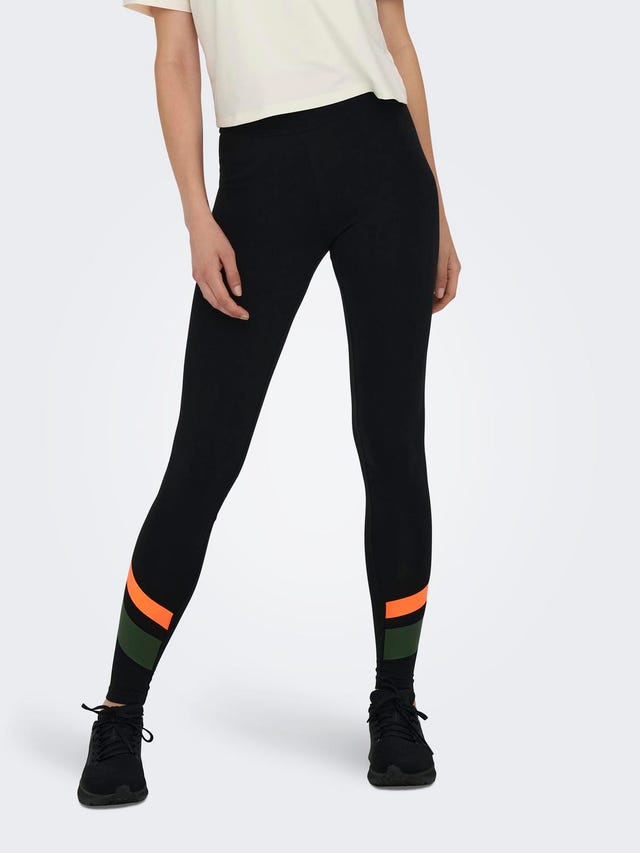 ONLY Slim Fit Hohe Taille Leggings - 15295916
