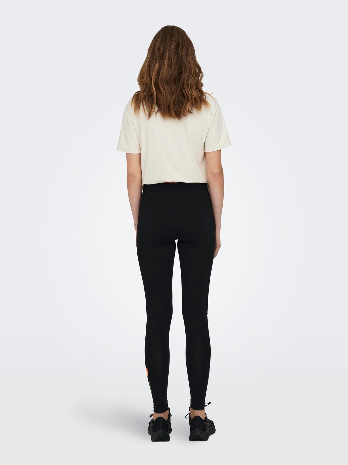 ONLY Slim fit High waist Legging -Black - 15295916
