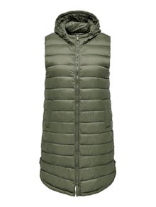 ONLY O-hals Gilet -Olive Night - 15295929