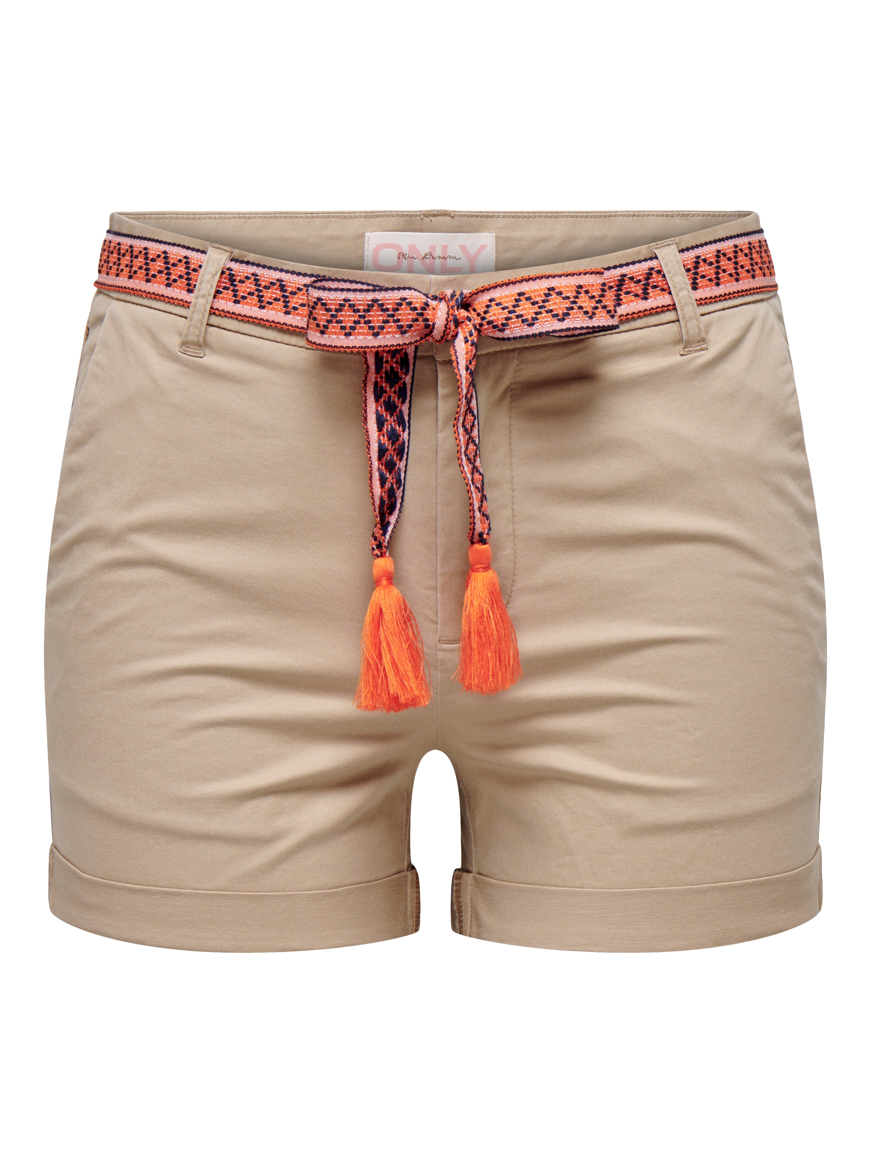 Thumbnail - Onlgeorgia Hohe Taille Normal Geschnitten Shorts
