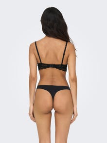 ONLY 3-pack thongs -Black - 15295983