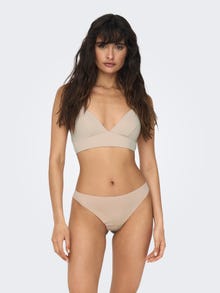 ONLY ONLTRACY 3-pack G-String -Rugby Tan - 15295983