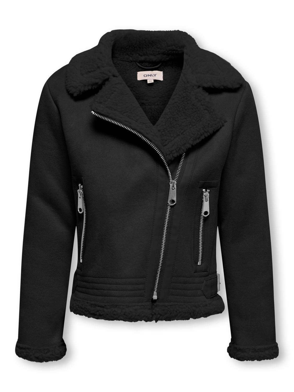ONLY Sherpa jacket -Black - 15296052