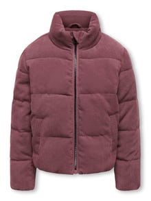 ONLY High stand-up collar Quilted Jacket -Rose Brown - 15296053