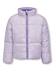 ONLY High stand-up collar Jacket -Pastel Lilac - 15296063