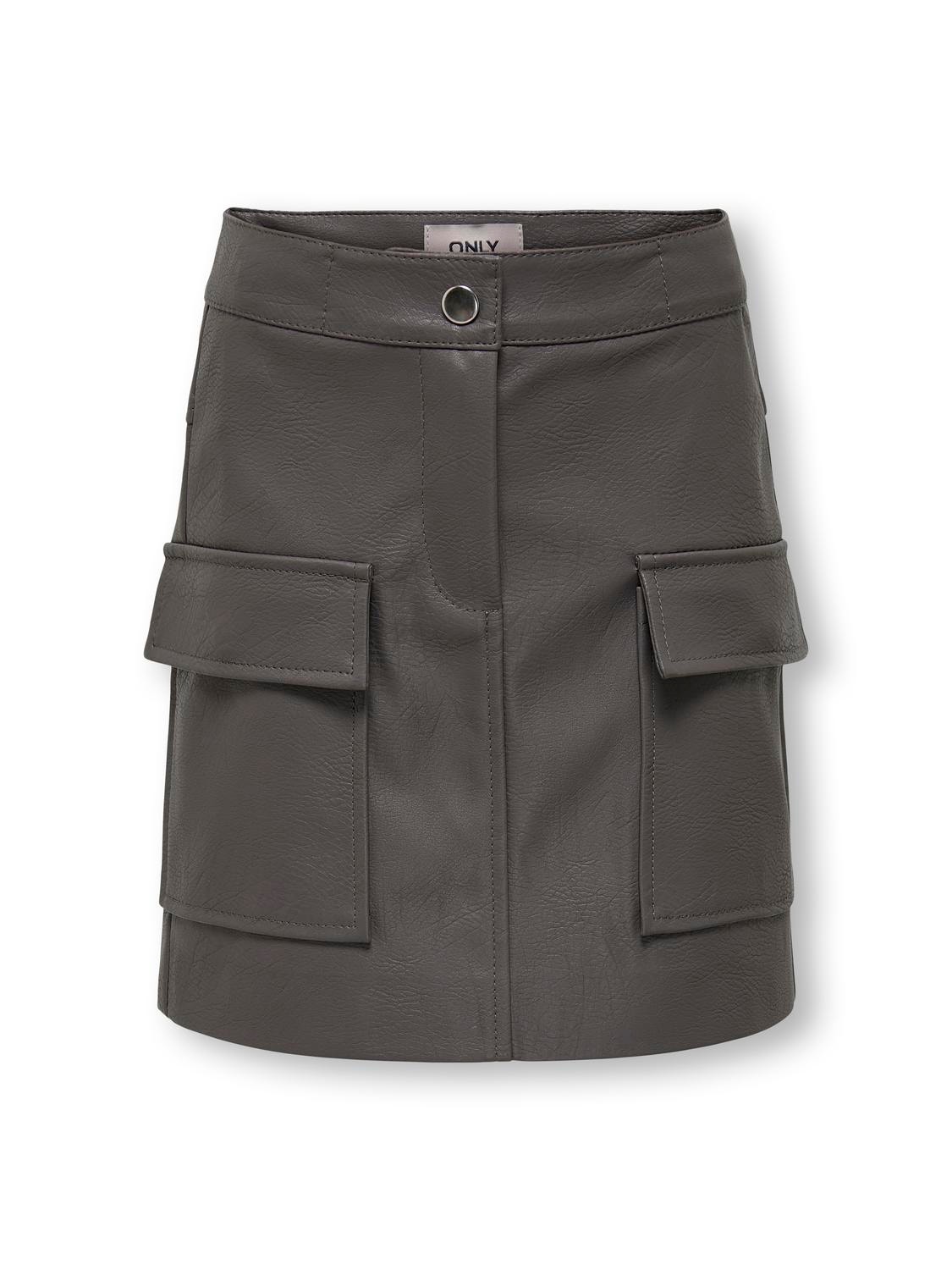 ONLY Short skirt with pockets -Plum Kitten - 15296068