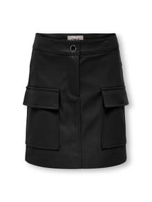 ONLY Mid waist Short skirt -Black - 15296068