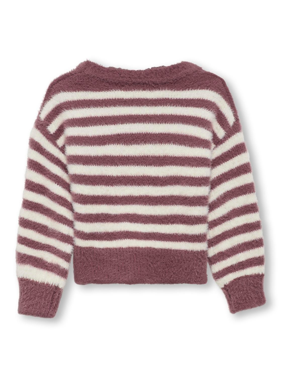 ONLY Pull-overs Regular Fit Col rond Poignets côtelés -Rose Brown - 15296169