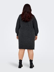 ONLY CAREMILIA Kurzes Kleid -Dark Grey Melange - 15296183