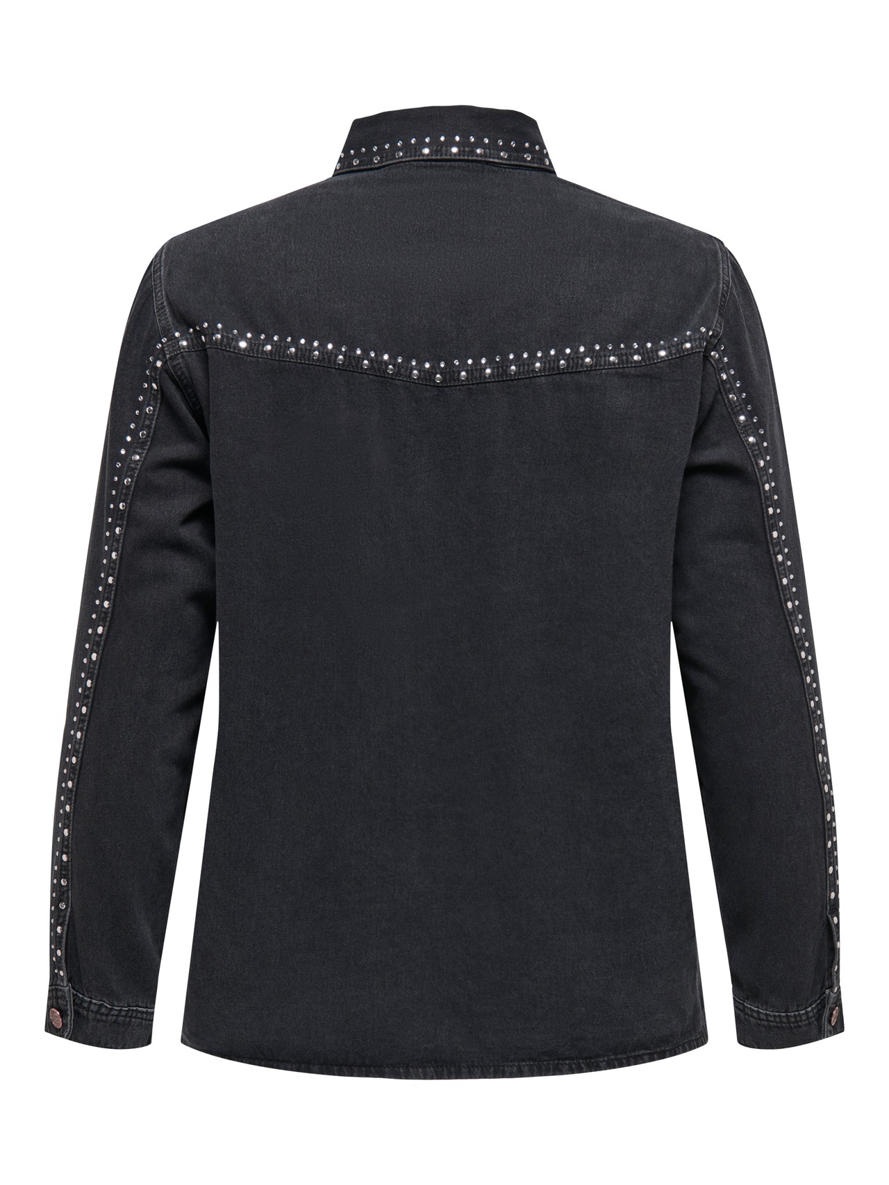 ONLY Loose Fit Shirt collar Shirt -Black - 15296198